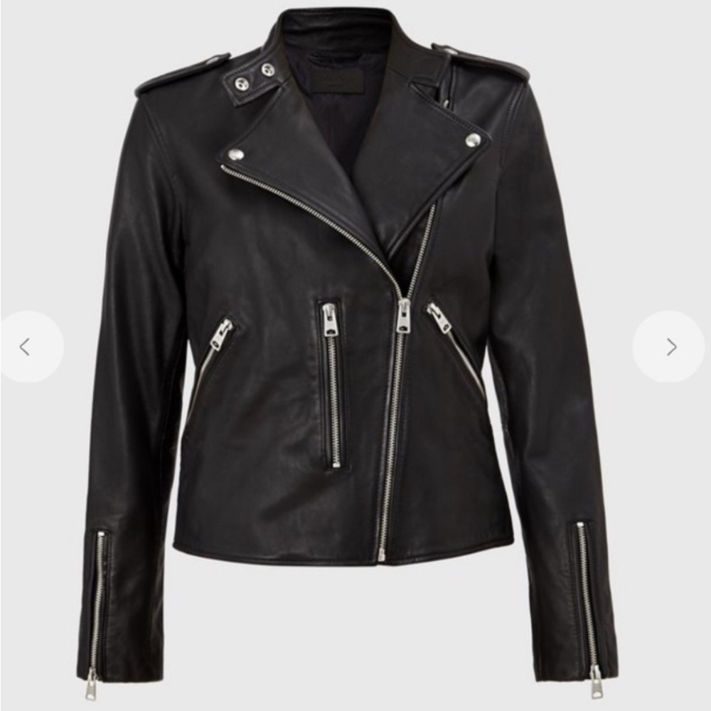 All Saints - Klyn Biker
Leather Jacket size 4